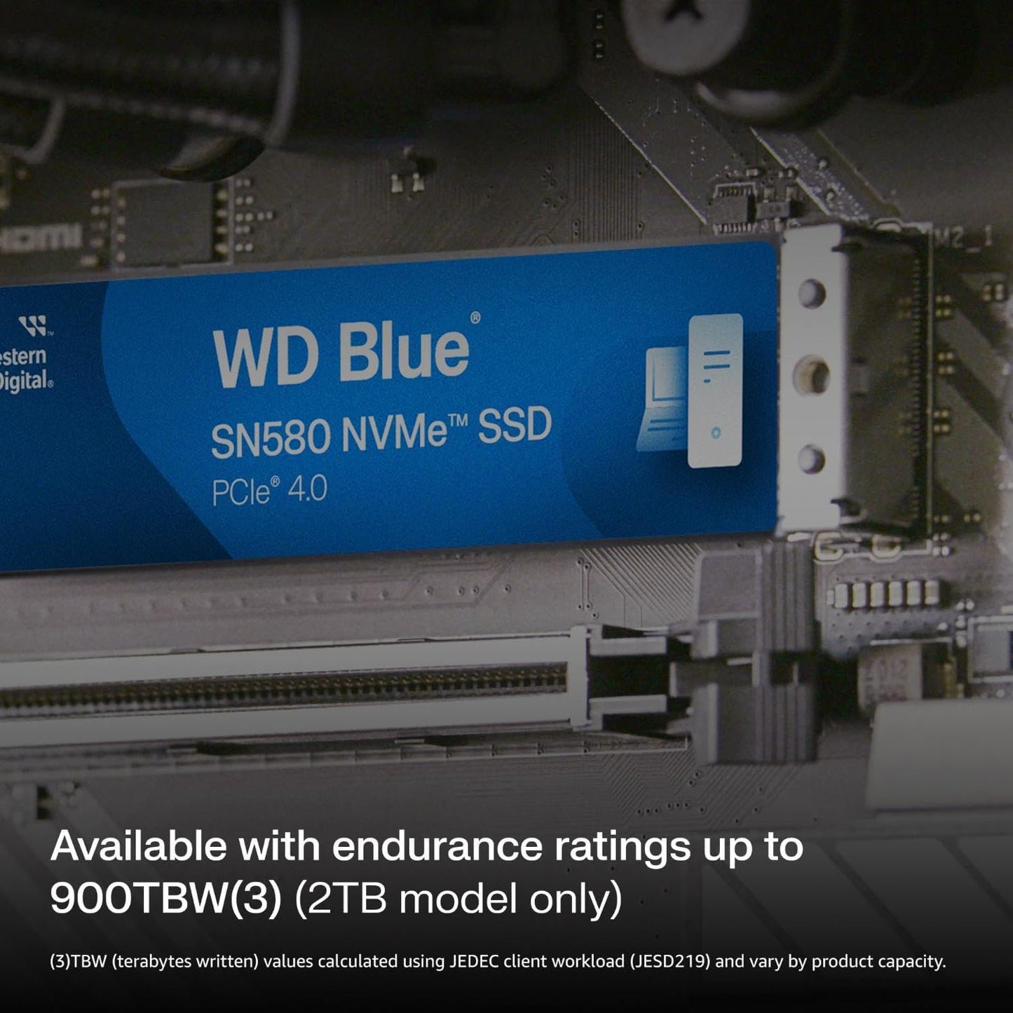 Western Digital WDS500G3B0E 500GB WD Blue SN580 NVMe SSD
