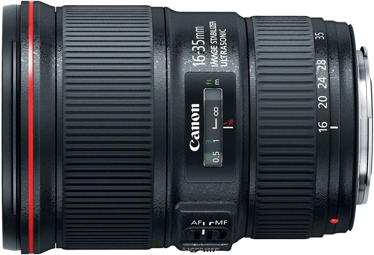 Canon 9518B002-cr EF 16-35mm f/4L IS USM - Ultra Wide Lens (Renewed)