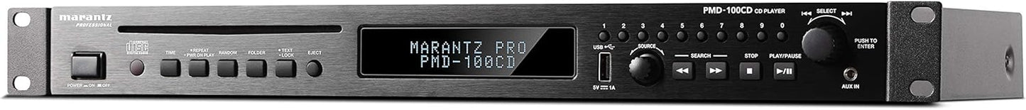 Marantz PMD100CD Professional Rackmount CD Player with USB