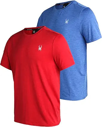 Spyder Athletic T-Shirt 2-Pack - Men's Dry Fit — main product image