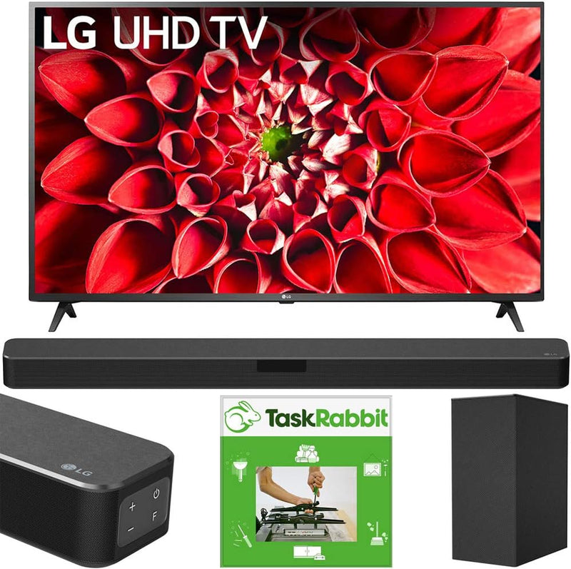 LG UHD 70 Series 70UN7070PUA 4K Smart TV Bundle — main product image
