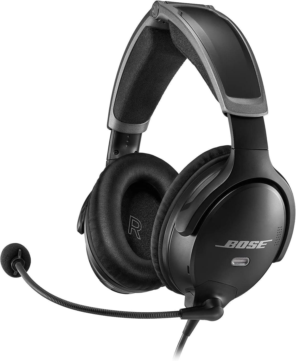 Bose 857641-3140 A30 Aviation Headset Bluetooth LEMO - Black