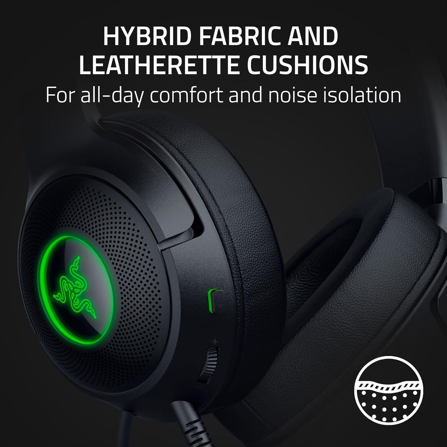 Razer RZ04-04730100-R3U1 Kraken Kitty V2 USB Wired RGB Headset