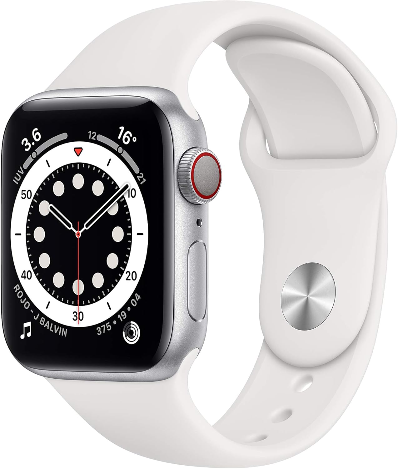Apple M02N3LZ/A-cr Watch Series 6 - 40mm, Silver (Renewed)