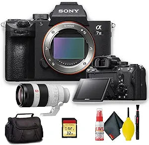 Sony ILCE7/B Alpha a7 III Mirrorless Camera 100-400mm Lens
