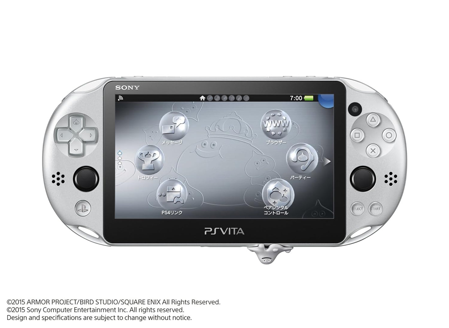Sony Vita PlayStation Dragon Quest Metal Slime Edition Japan