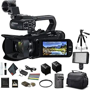 Canon 3665C002 XA45 4K Camcorder Bundle Renewed
