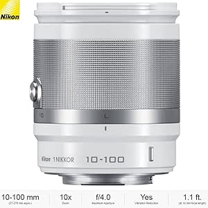 Nikon CRTNK1101004056WRB 1 NIKKOR 10-100mm VR Lens Renewed