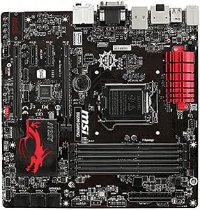 MSI B85M GAMING Micro ATX Intel Motherboard, HDMI, LAN