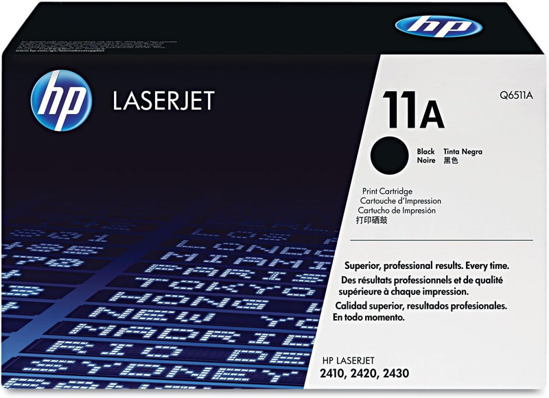 HP Q6511A 11A Black Toner Cartridge Original — main product image