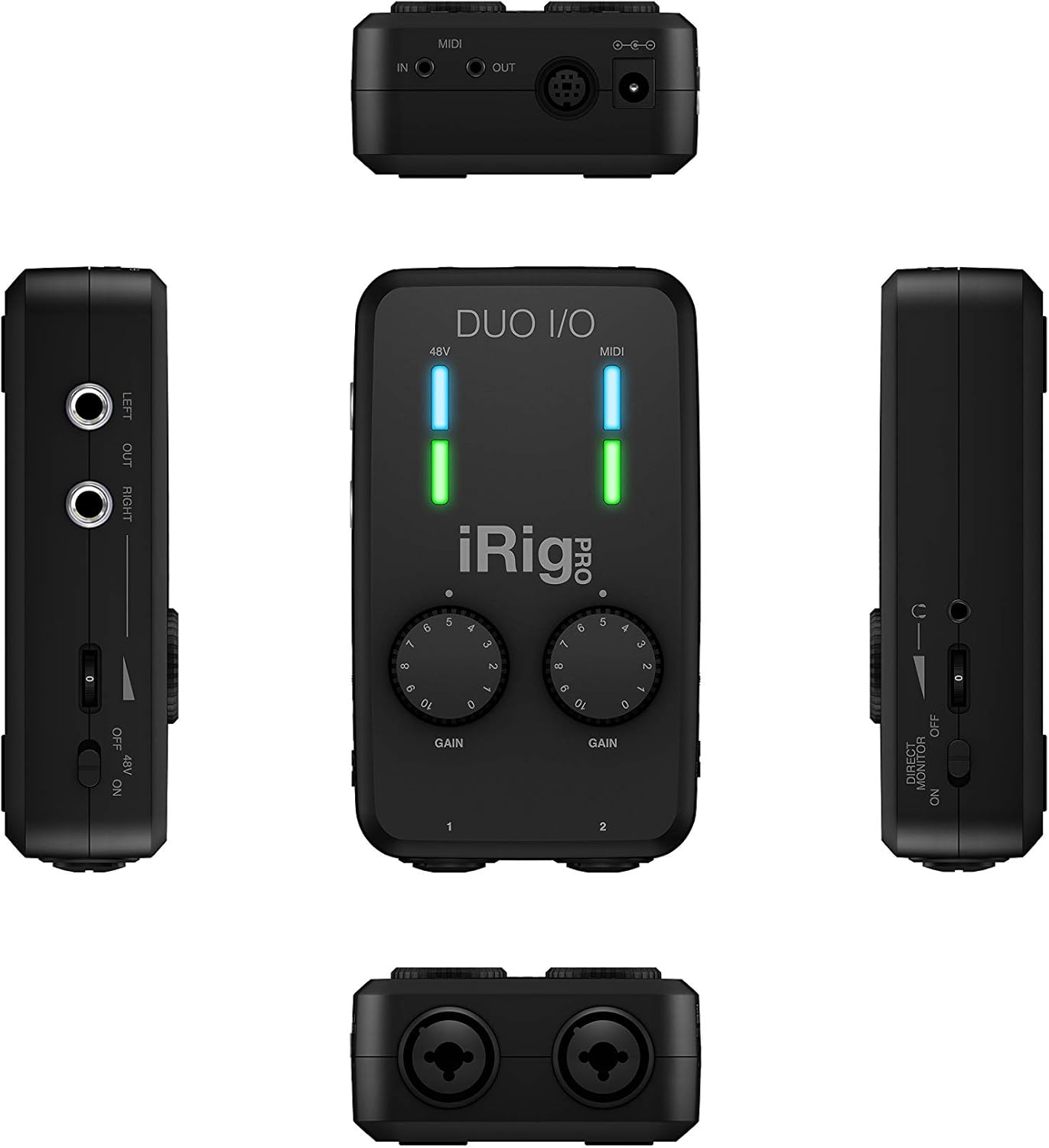 IK Multimedia IP-IRIG-PRODUOIO-IN USB Audio MIDI Interface
