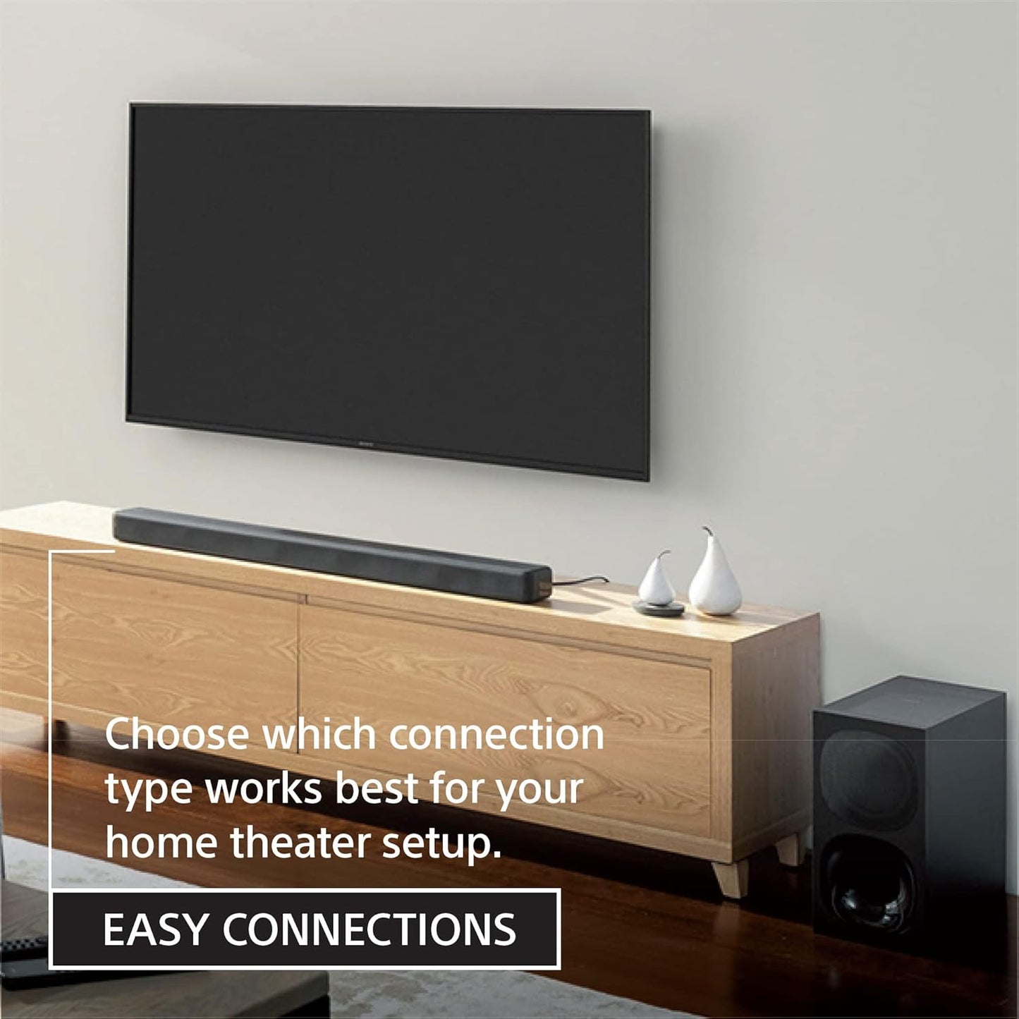 Sony X85K Series 50" 4K TV & HT-G700 Soundbar Bundle