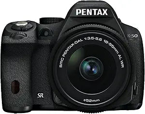 Pentax 10894 K-50 16MP DSLR 18-55mm WR Lens Kit