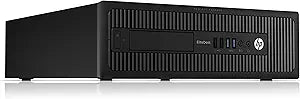 HP J6D01UT#ABA Elite Desk Desktop PC (Black) — main product image