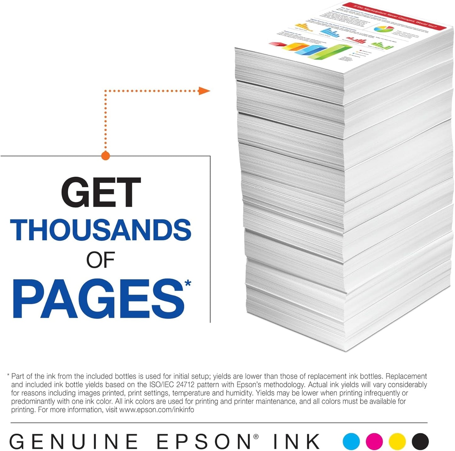 Epson T664120-S 664 Black EcoTank Ink Bottle