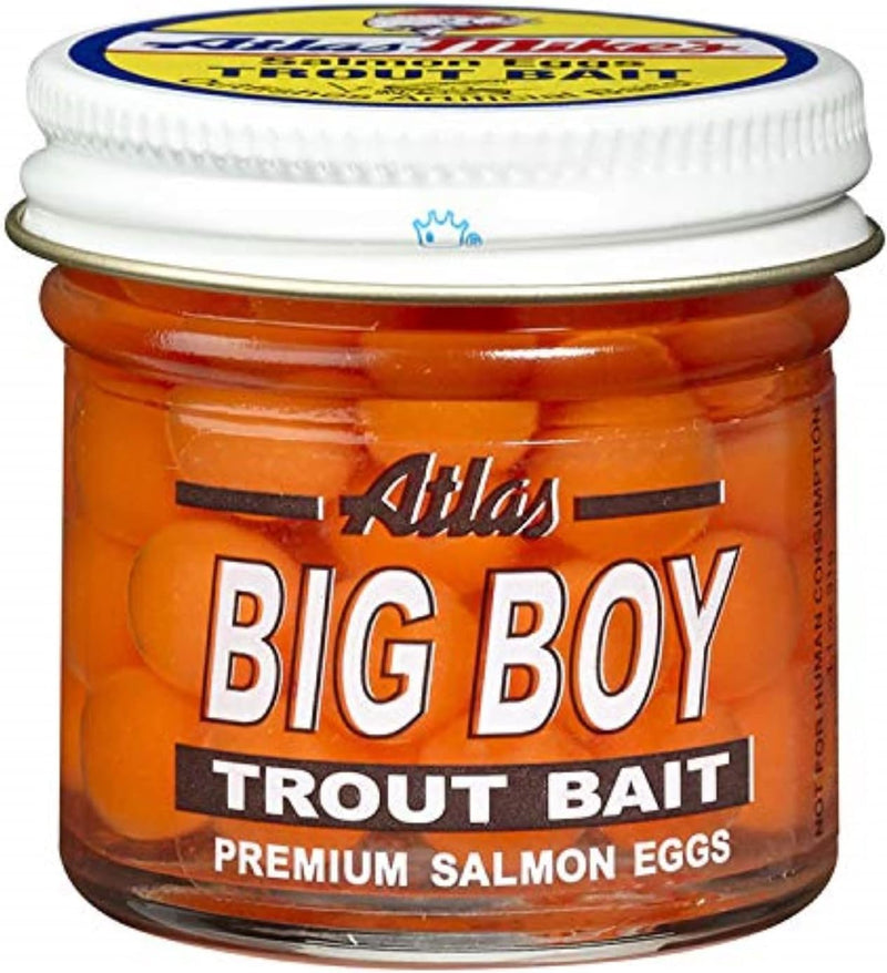 Atlas Atlas 203 Big Boy Salmon Eggs, Orange — main product image