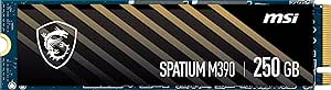 MSI S78-4409PL0-P83 SPATIUM M450 250GB NVMe SSD — main product image