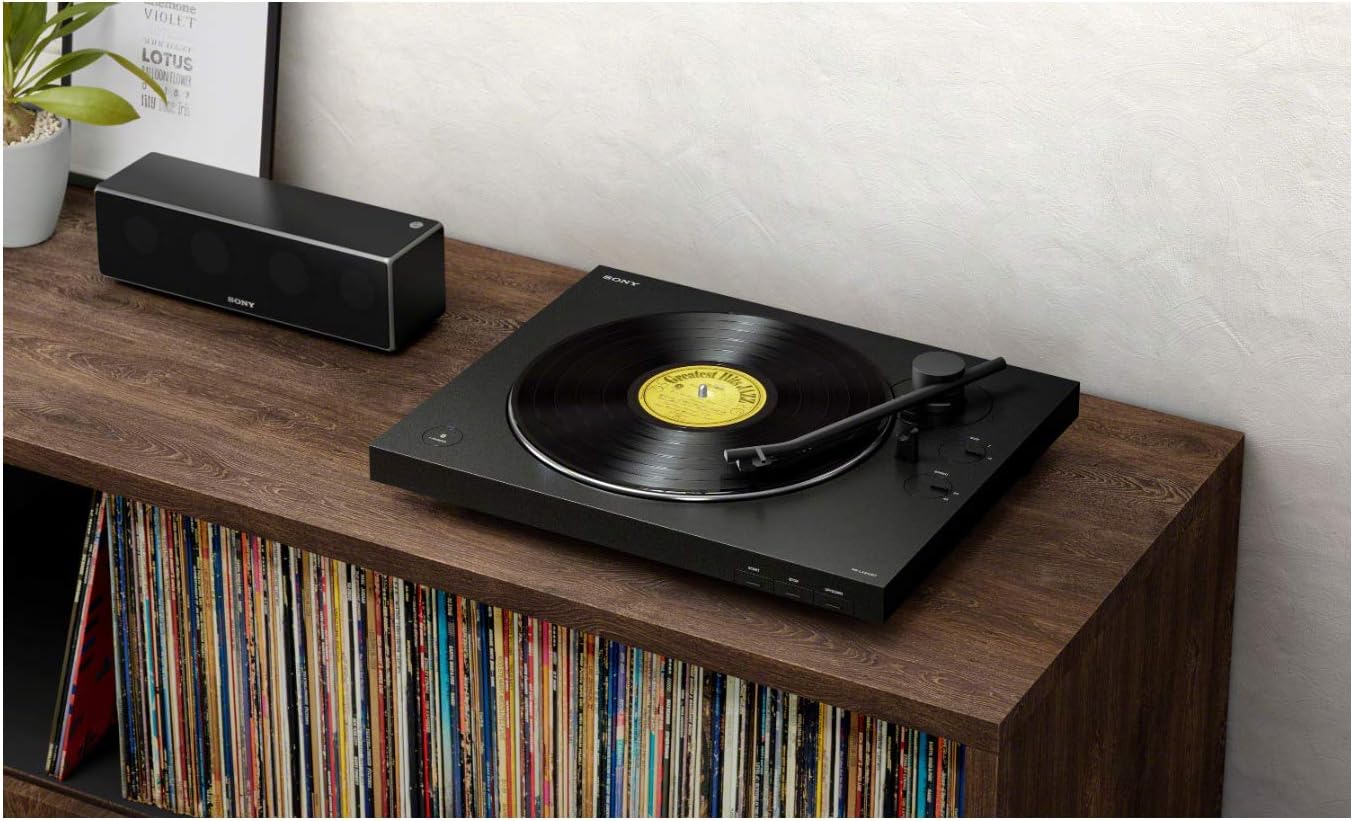 Sony PS-LX310BT Bluetooth Turntable Bundle + Anti-Static Brush