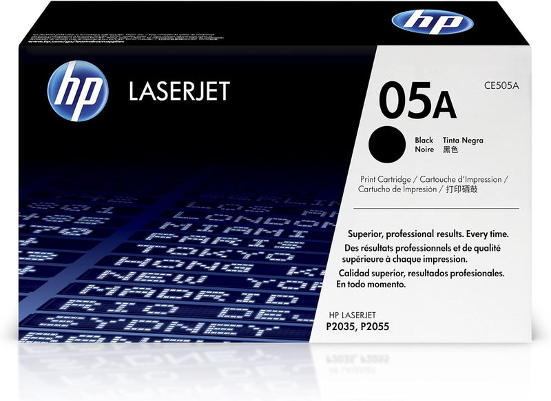 HP CE505D 05A Black Toner - 2-Pack for LaserJet P2035/P2055 — main product image