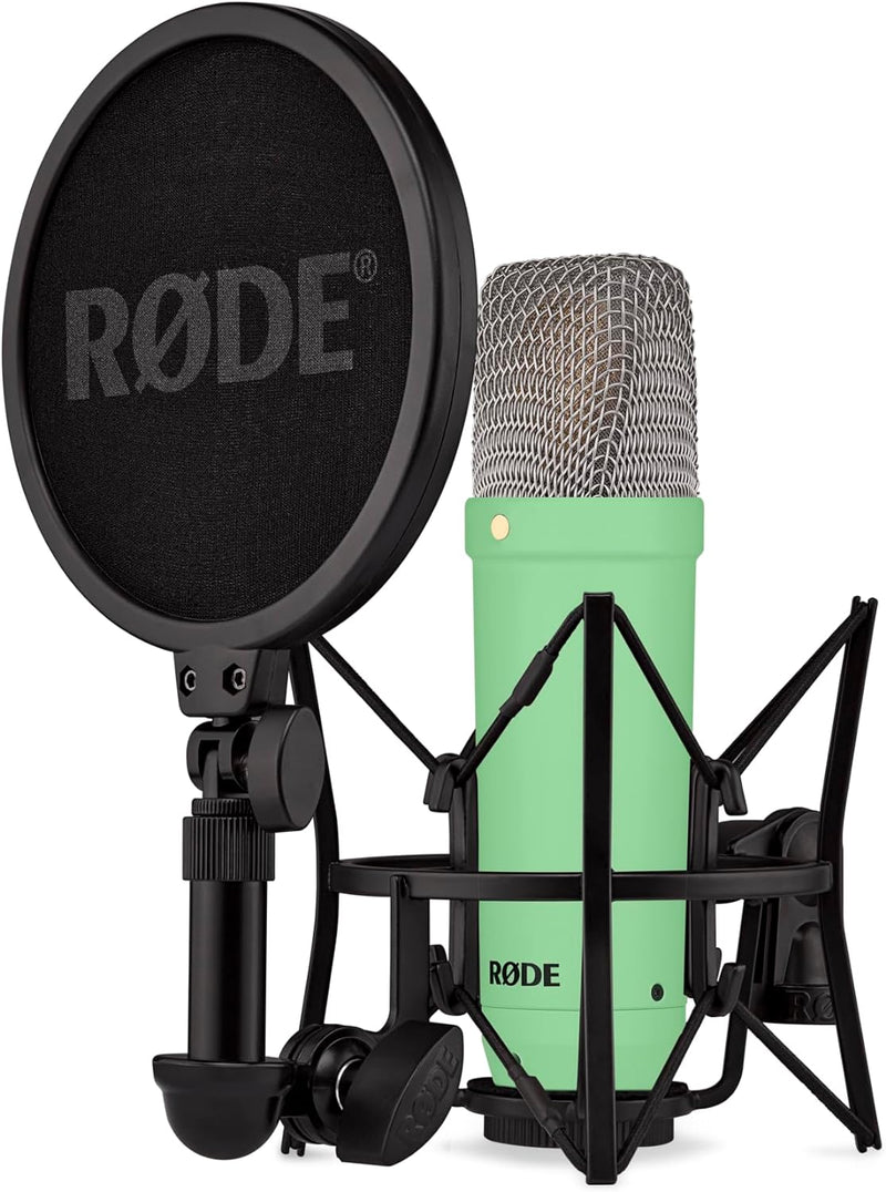 Rode NT1SIGNATUREGREEN Signature Series Condenser Microphone — main product image