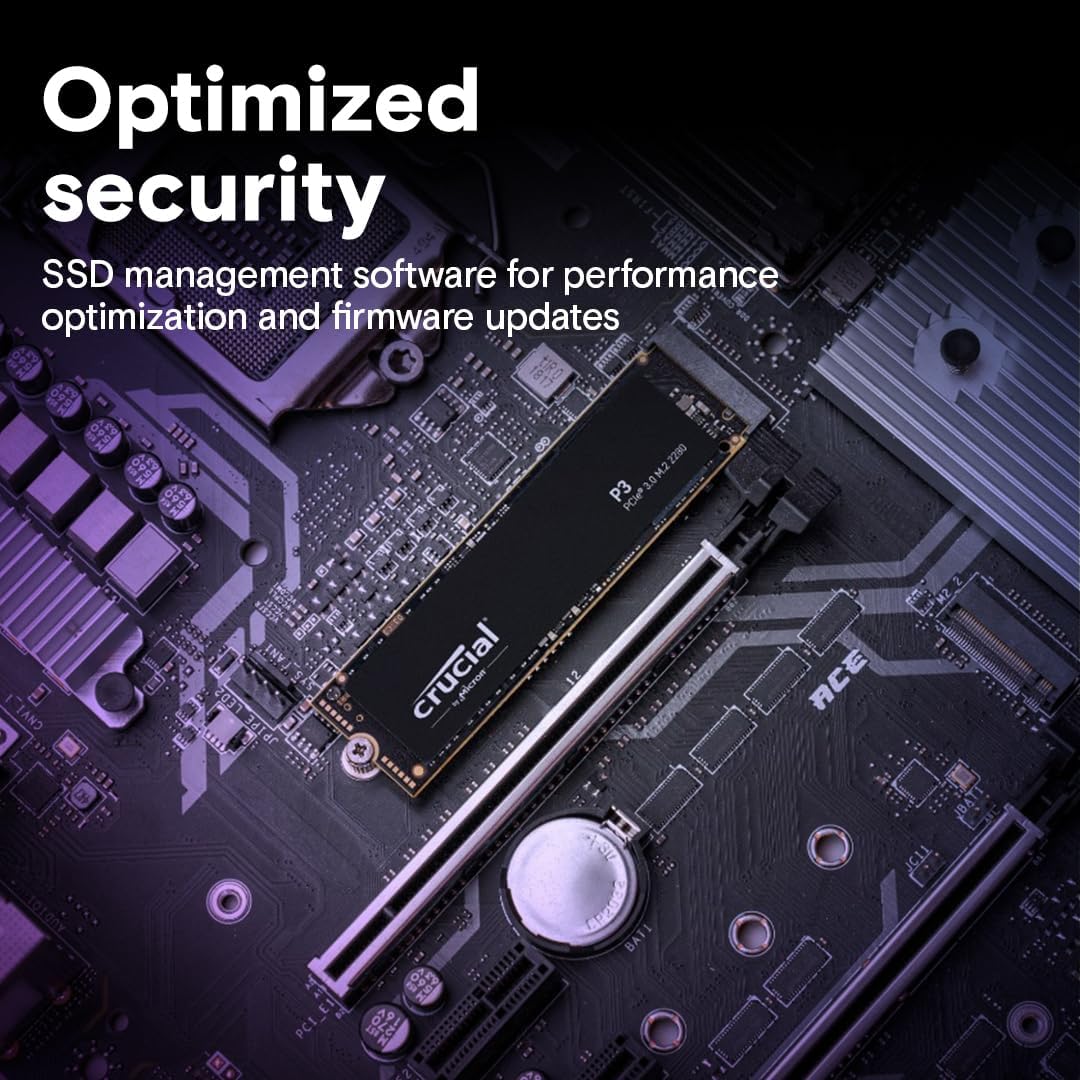 Crucial CT1000P3SSD8 1TB NVMe PCIe Gen3 SSD