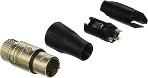 Neutrik NC3FX-1 3-Pin F Cable XLR Connector — main product image