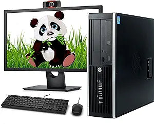 HP Small Form Factor PC: Core 2 Duo, 8GB RAM, 128GB SSD — main product image