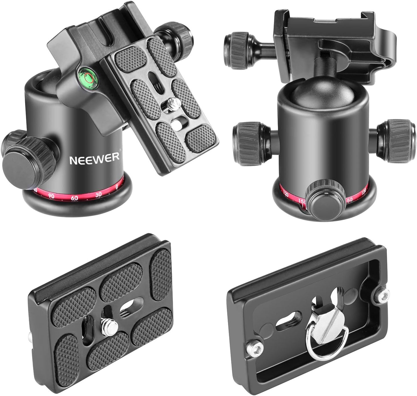 Neewer 78088671 Professional 360° Panoramic Ball Head