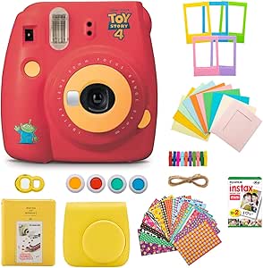 Fujifilm Instax Mini 9 Disney Toy Story 4 Camera Bundle