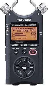 Tascam DR-40 4-Track Portable Digital Audio Recorder