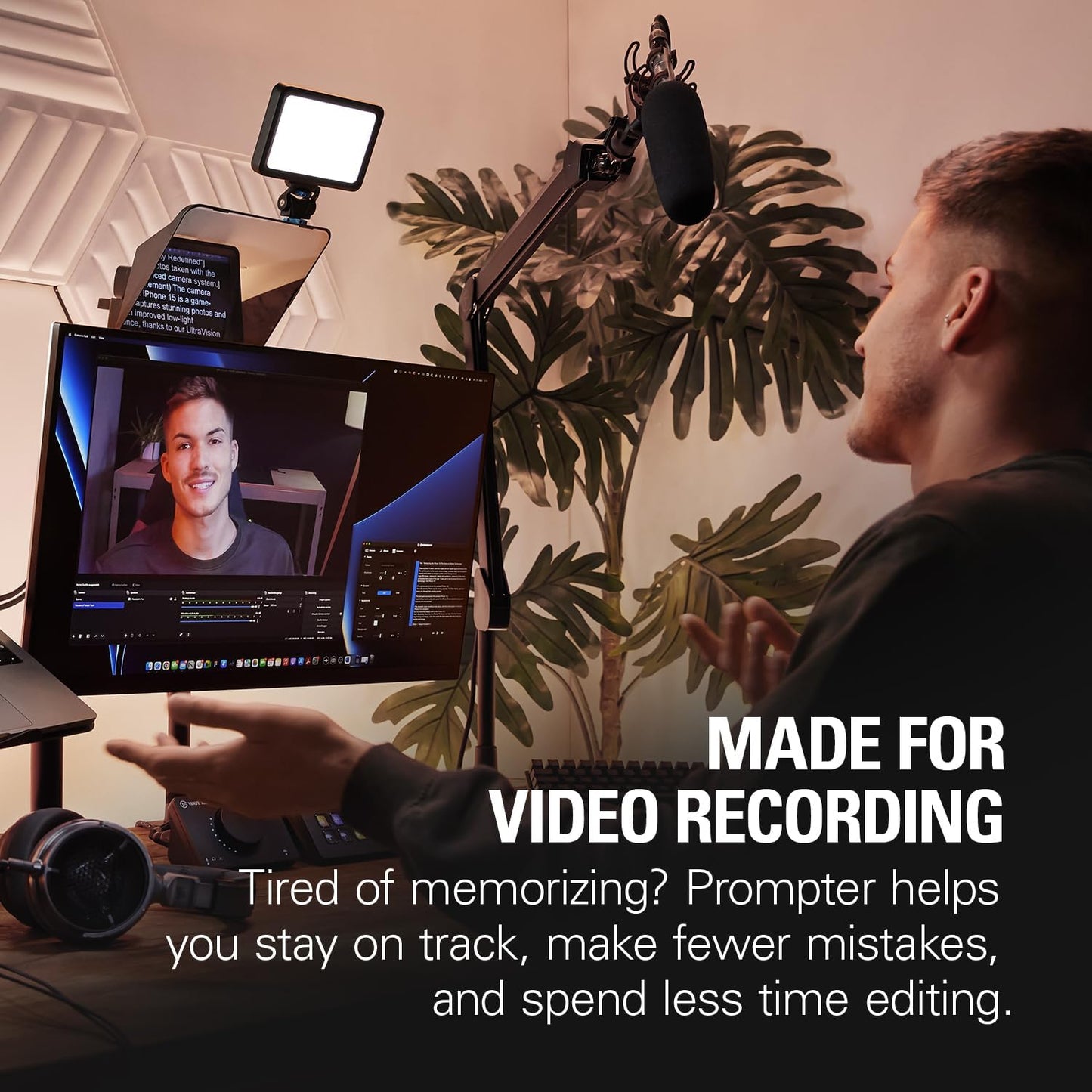 Elgato 20WAD9901 Prompter Teleprompter for Streaming