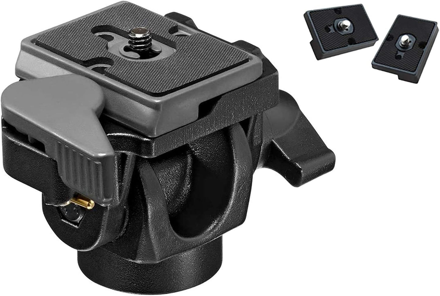 Manfrotto 4332320151 Monopod Head with Quick Release Plates