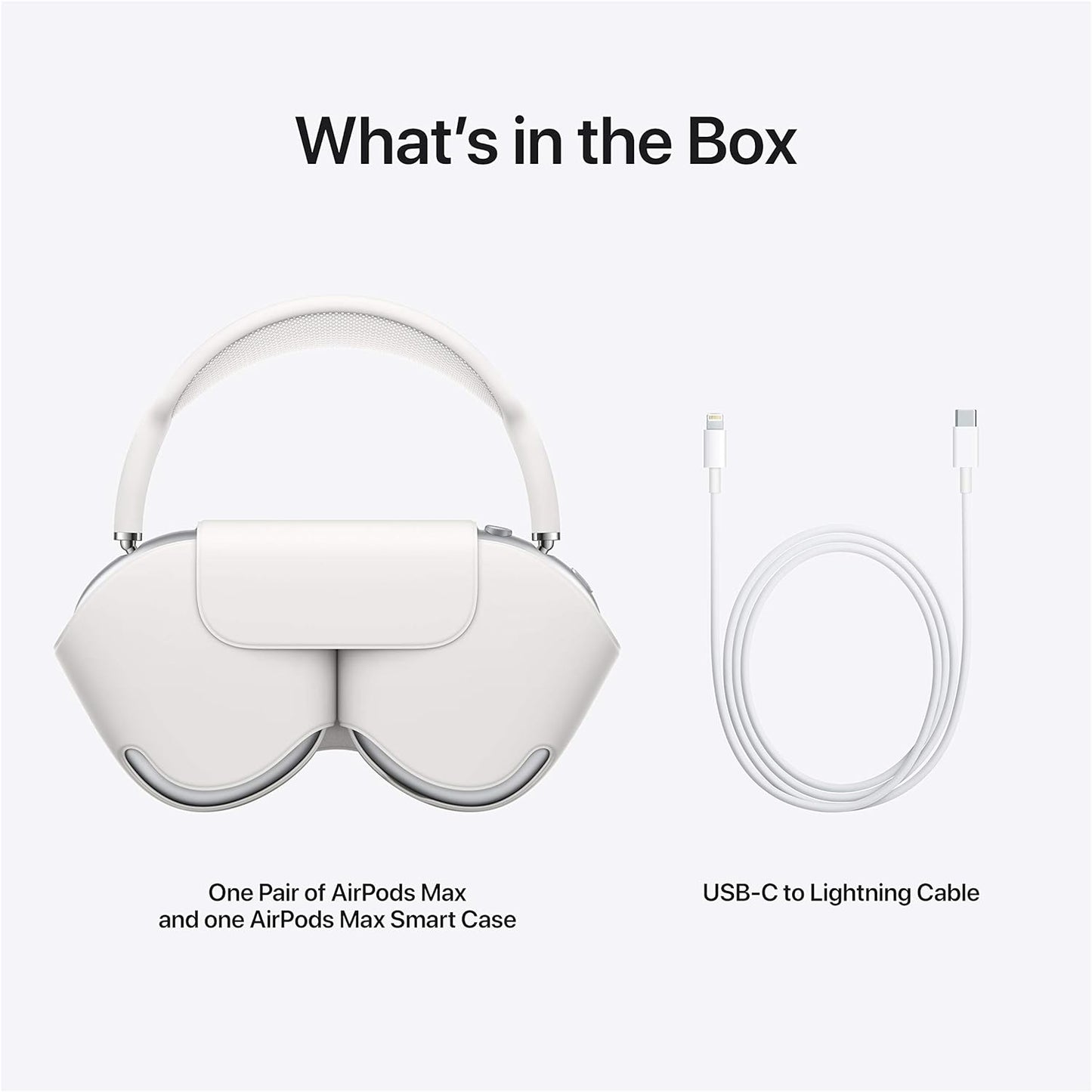 Apple MGYJ3AM/A AirPods Max Silver Wireless Headphones