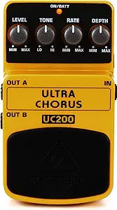 Behringer UC200 Ultra Chorus Stereo Effects Pedal