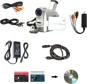 Canon miniDV Camcorder - Tape Transfer Kit - USB and DVD