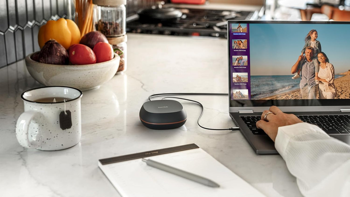SanDisk SDDSSDT40-8T00-NA25 8TB Desk Drive External SSD