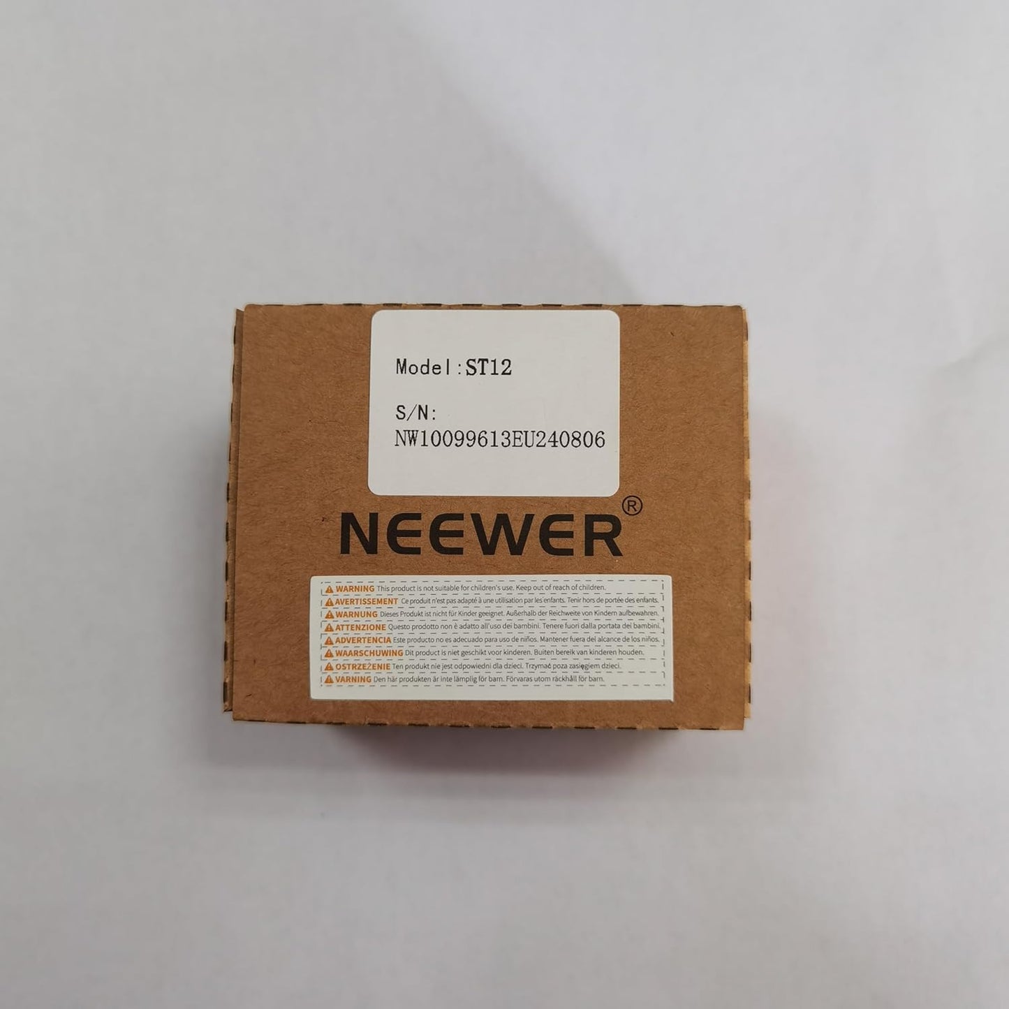 Neewer ST12 Light Stand Adapter: 1/4" Screw, 2-Pack