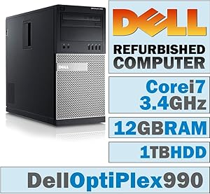 Dell OptiPlex 990-b98e08b5 i7-2600 MT Desktop No OS