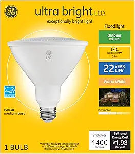 GE 93128216 Ultra Bright 120W Replacement LED Floodlight