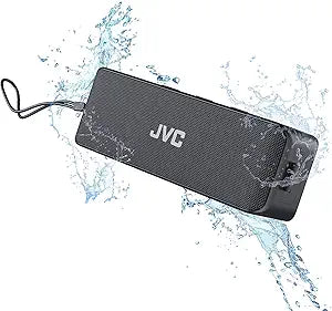 JVC SPSQ4BT Portable Wireless Bluetooth Speaker - Waterproof