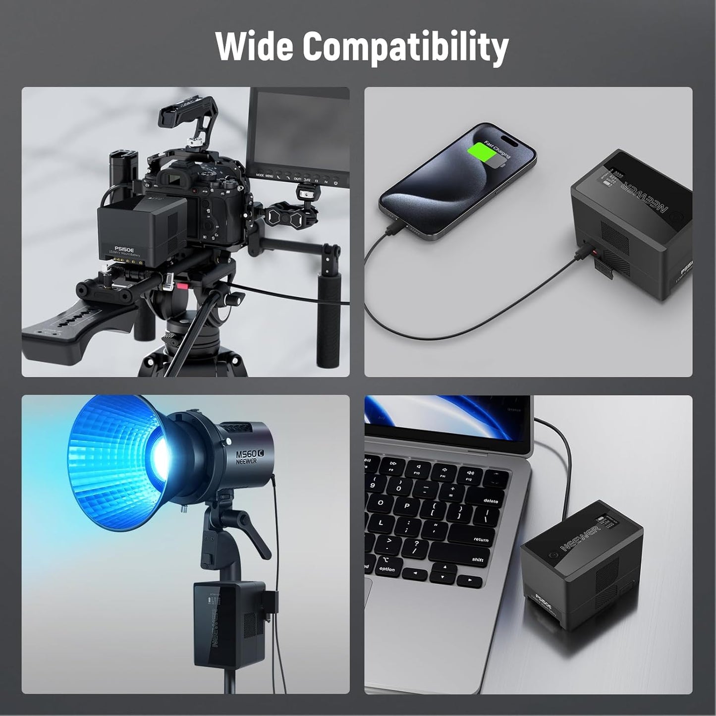 Neewer 10103413 150Wh V Mount Battery USB-C PD