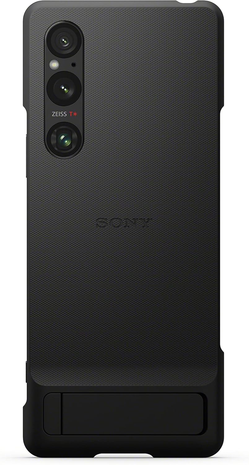 Sony XQZCBDQ/B Official Xperia 1 V Case with Stand - Black