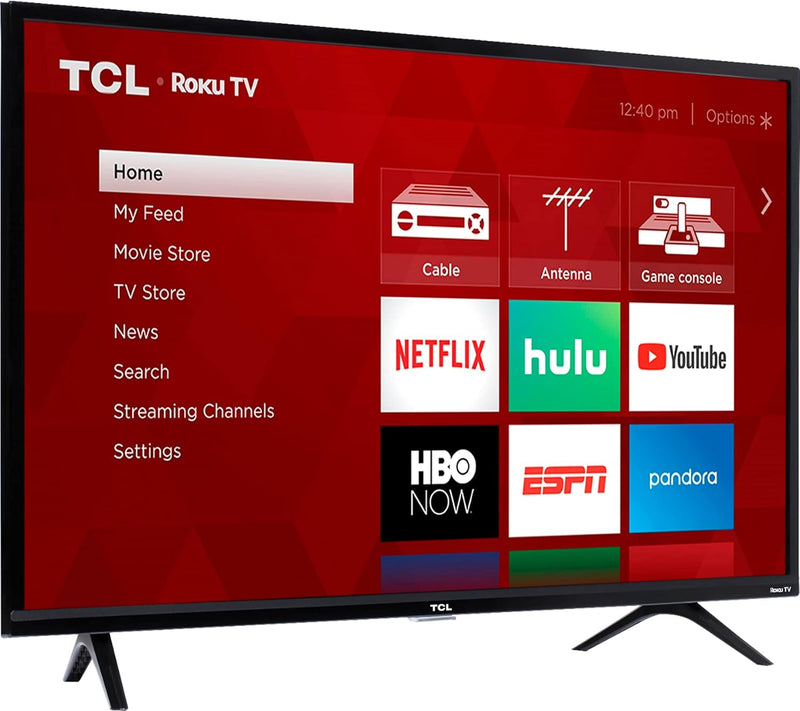 TCL 40S325 40-Inch 1080p Smart Roku LED TV — main product image
