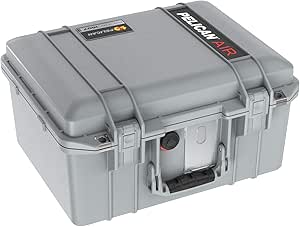 Pelican 015070-0001-180 Air 1507 Case with Foam - Silver — main product image