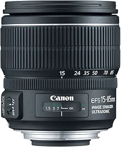Canon 3560B002 EF-S 15-85mm IS USM Zoom Lens Renewed