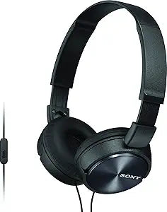 Sony MDRZX310AP/B ZX Series Wired On-Ear Headphones - Black — main product image