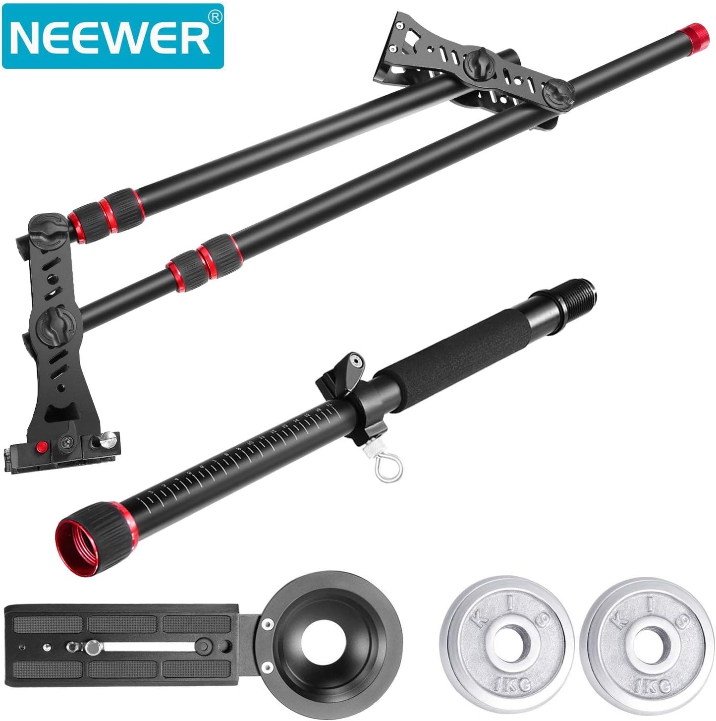 Neewer 10088329 70" Aluminum Alloy Jib Arm Camera Crane
