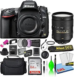 Nikon 13304 D610 FX DSLR with 28-300mm Lens Bundle