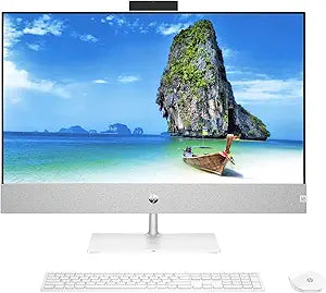 HP 24-K0225M All-in-One Ryzen 3 1TB Renewed Desktop