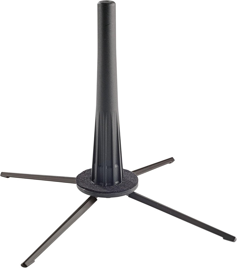 K&M 15233 English Horn Stand, Black — main product image